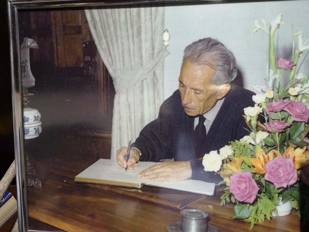 Leandro Perdomo en una imagen de su madurez como escritor